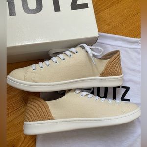 New canvas tennis shoes